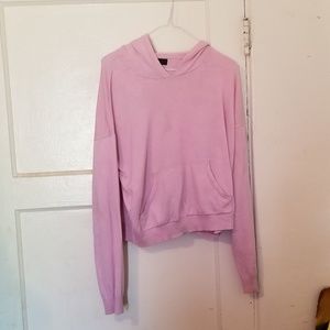 Light Pink Hoodie Top